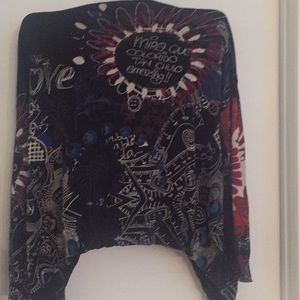 Desigual cardigan knit XL limited edition